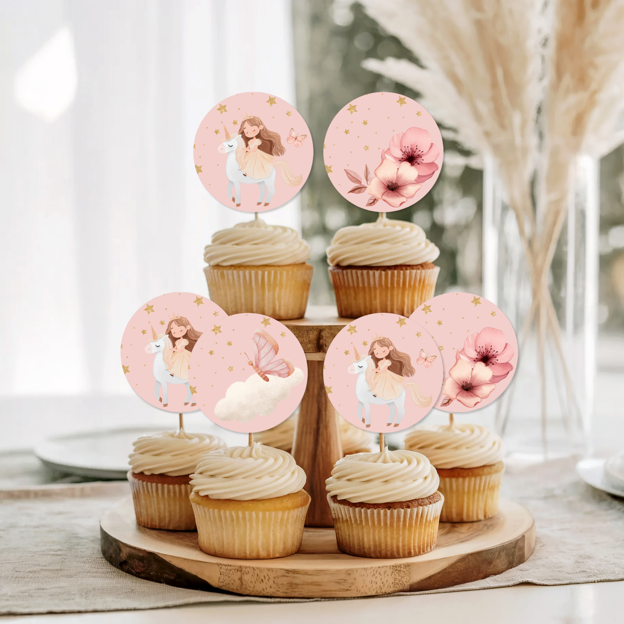 Topper niña Unicornio - Imagen 3