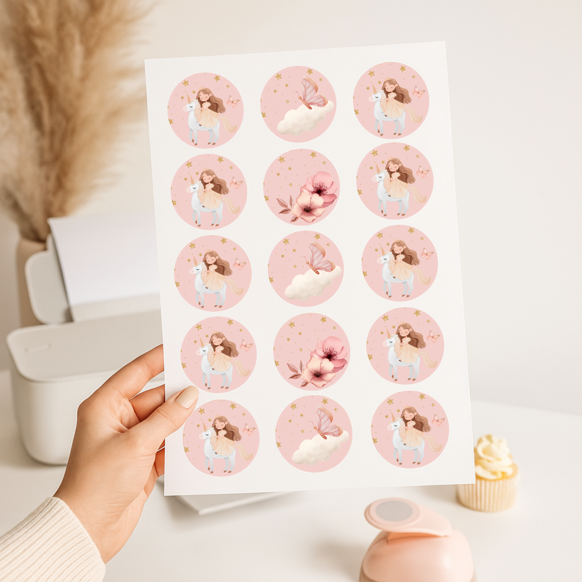 Topper niña Unicornio - Imagen 4